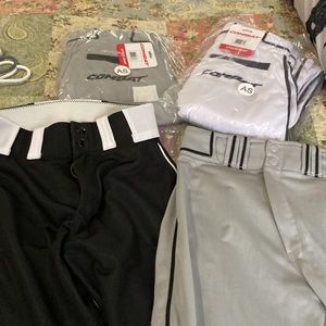 Gray baseball pants